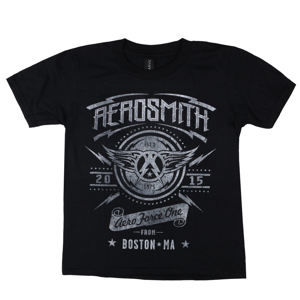 tričko metal LOW FREQUENCY Aerosmith Aero Force One černá L