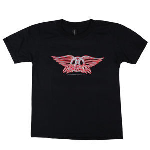 Tričko metal LOW FREQUENCY Aerosmith Logo černá