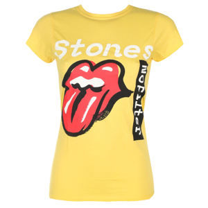 Tričko metal ROCK OFF Rolling Stones No Filter Text černá XL