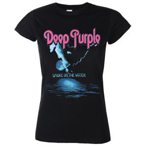Tričko metal LOW FREQUENCY Deep Purple Smoke On The Water černá L
