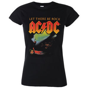 tričko metal LOW FREQUENCY AC-DC Let there be rock černá S