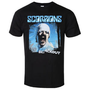 Tričko metal LOW FREQUENCY Scorpions Blackout černá S