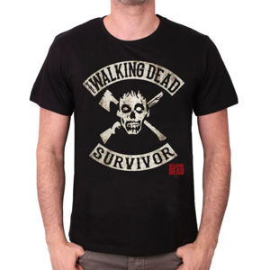 tričko LEGEND The Walking Dead SURVIVOR černá S