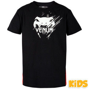 tričko dětské Venum - Contender - Black/Red - Venum-02847-100