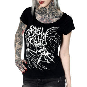 tričko hardcore HYRAW ANGEL OF DEATH černá