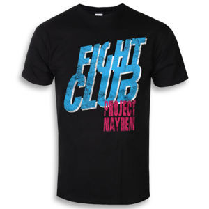 tričko HYBRIS Fight Club Project Mayhem černá XXL
