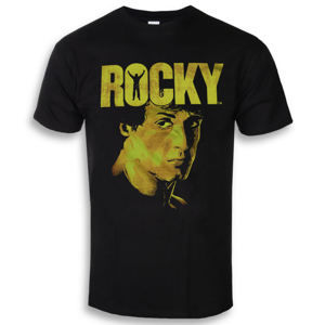 tričko pánské Rocky Balboa - Sylvester Stallone - Black - HYBRIS - MGM-1-ROCK010-H14-4-BK