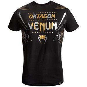 tričko pánské VENUM - Oktagon - Black/Gold-Silver - VENUM-03872-538