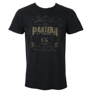 Tričko metal ROCK OFF Pantera 101% Proof Vintage černá M