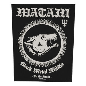 nášivka velká Watain - Black Metal Militia - RAZAMATAZ - BP1158