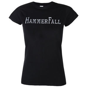 Tričko metal ART WORX Hammerfall HF-Logo černá L