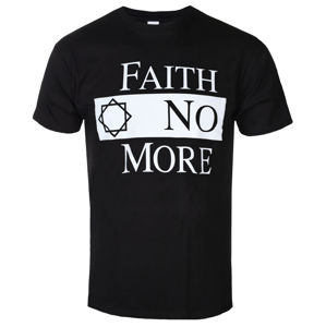 Tričko metal ROCK OFF Faith no More Classic Logo V2 černá