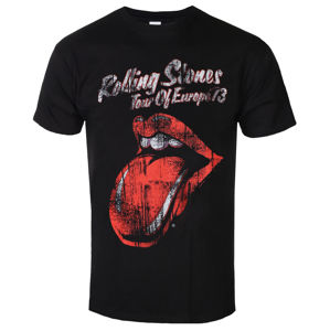 Tričko metal ROCK OFF Rolling Stones 73 Tour černá XXL