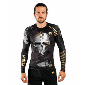 tričko pánské s dlouhým rukávem (termo) VENUM - Skull Rashguard - Black - VENUM-04031-001 XXL