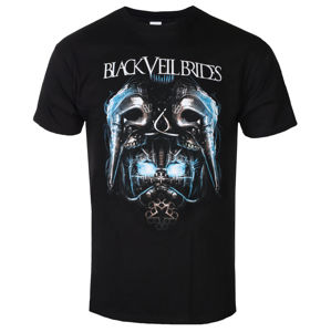 Tričko metal ROCK OFF Black Veil Brides Metal Mask černá M
