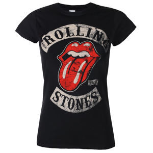 tričko metal ROCK OFF Rolling Stones Tour 78 černá L