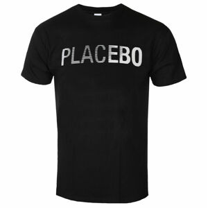tričko pánské Placebo - Logo - Black - ROCK OFF - PLACTS03MB S