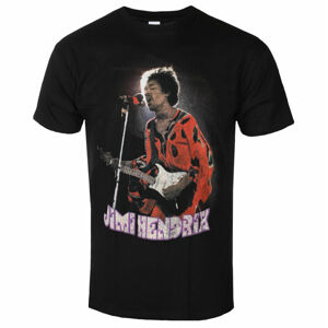 tričko pánské Jimi Hendrix - Orange Kaftan - BLACK - ROCK OFF - JHXTS17MB M