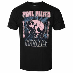 tričko pánské Pink Floyd - Animals Tour 1977 - Black - DRM12830300 L