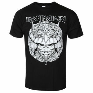 Tričko metal ROCK OFF Iron Maiden Samurai Graphic černá S