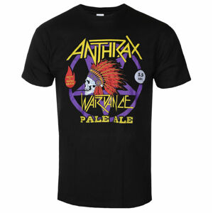 Tričko metal ROCK OFF Anthrax Wardance Pale Ale World Tour 2018 černá M