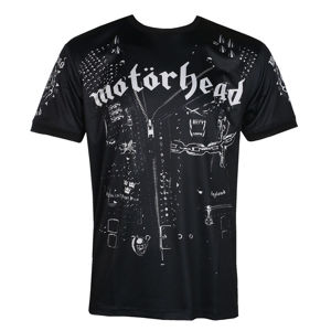 tričko pánské (technické) Motörhead - LEATHER VEST - BLACK - AMPLIFIED - ZAV767D39 XL