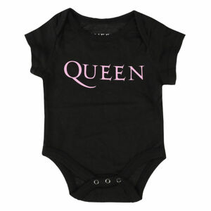Dětské body ROCK OFF Queen Pink Logo černá