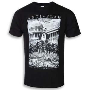 tričko metal KINGS ROAD Anti-Flag Capital černá M