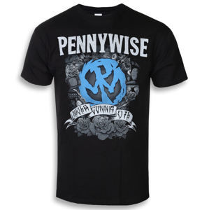 tričko metal KINGS ROAD Pennywise Never Gonna Die černá XL