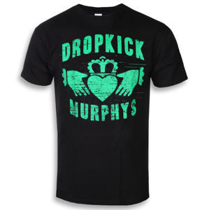 tričko metal KINGS ROAD Dropkick Murphys Claddagh černá XL