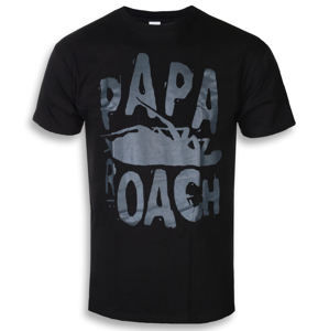 Tričko metal KINGS ROAD Papa Roach Classic Logo černá M