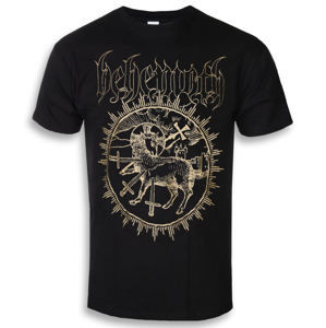 Tričko metal KINGS ROAD Behemoth Inverted Cross černá M