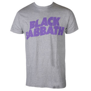 BRAVADO Black Sabbath PURPLE LGO T GRY černá M