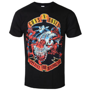 tričko metal BRAVADO Guns N' Roses Appetite for destruction černá L